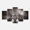 Designart - Brooklyn Bridge in NYC USA - Grey - Extra Large Canvas Art Print